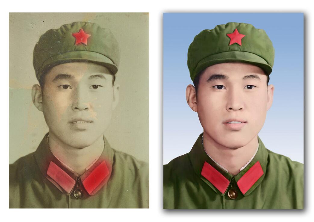 婺城破损照片修复-18